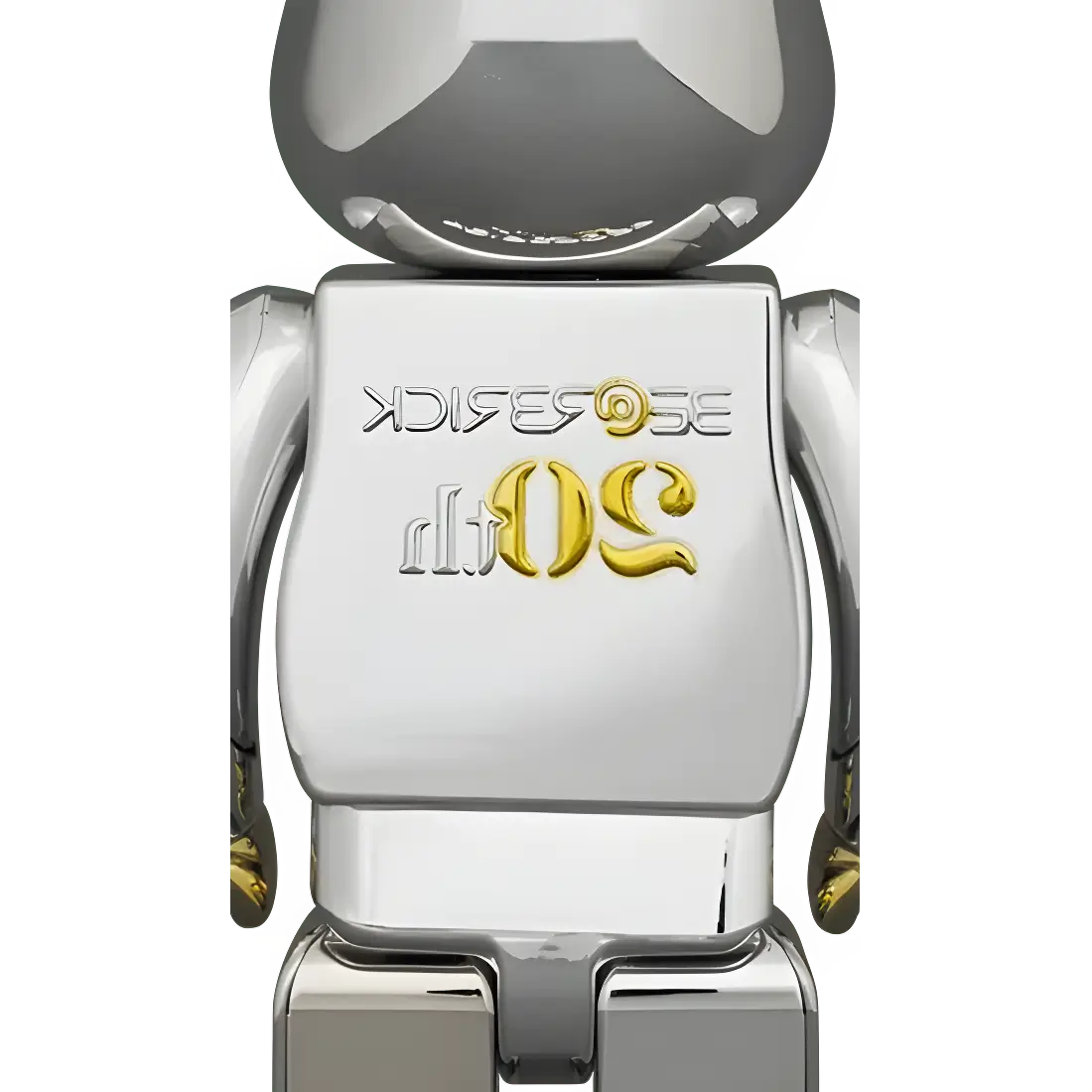 Bearbrick 20th Anniversary Model 100%+400% Herstellerbild 4