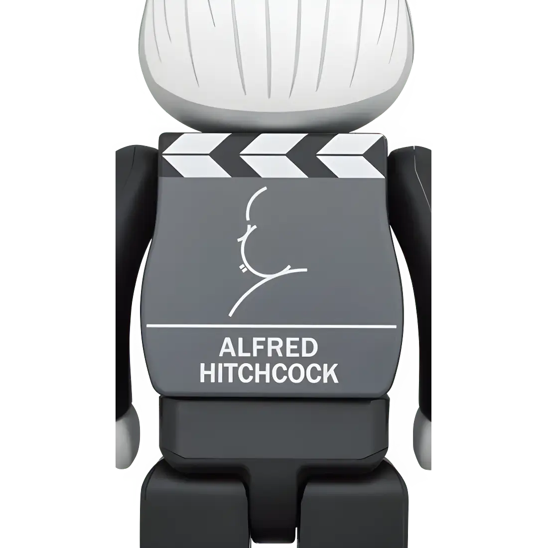 Bearbrick Alfred Hitchcock 400% Herstellerbild 2
