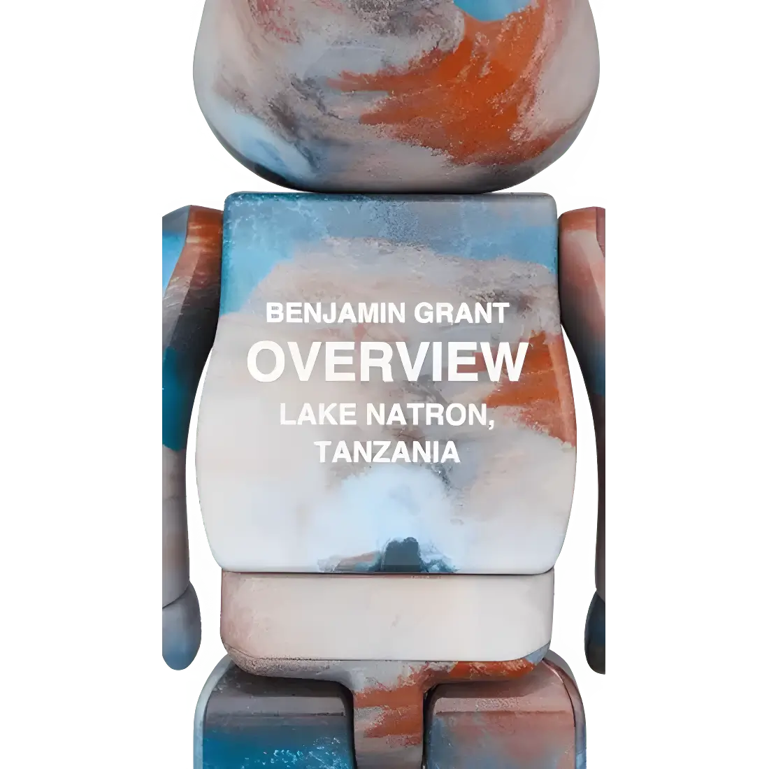 Bearbrick Benjamin Grant Overview 'Lake Natron, Tanzania' 100%+400% Herstellerbild 4