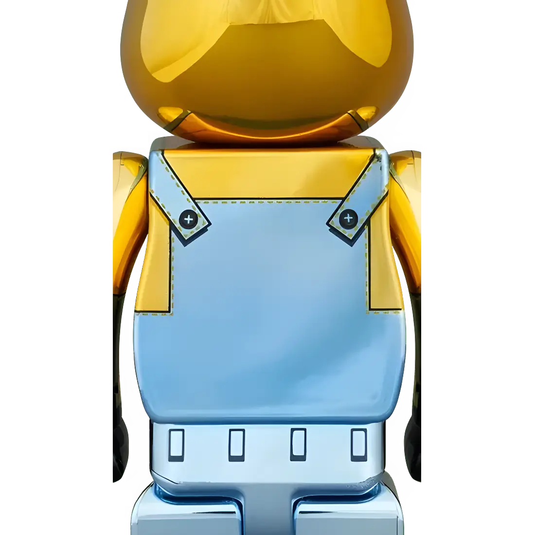 Bearbrick Bob Chrome Version Herstellerbild 4