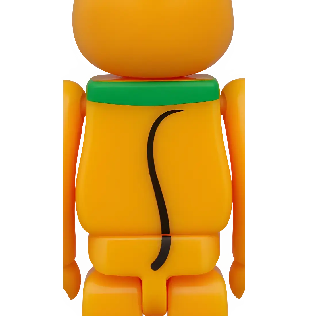 Bearbrick Chase Mickey Mouse & Friends - Pluto Rückseite