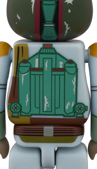 Bearbrick Chase Star Wars #1 - Boba Fett (The Empire Strikes Back Version) Rückseite