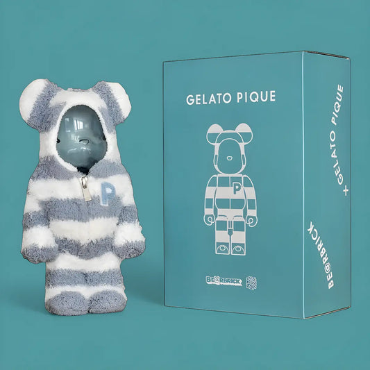 Bearbrick Gelato Pique Mint 400% mit Verpackung