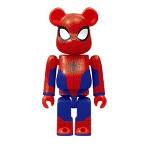 Bearbrick Happy Kuji 'MARVEL' (2021) - 18 Spider-Man 100% Herstellerbild