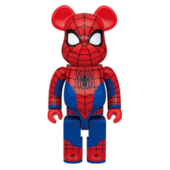 Bearbrick Happy Kuji 'MARVEL' (2021) - L@ST Spider-Man 400% Herstellerbild