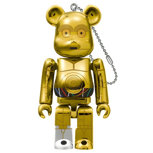 Bearbrick Happy Kuji 'Star Wars Saga' (2019) - 12 C-3PO 100% Herstellerbild