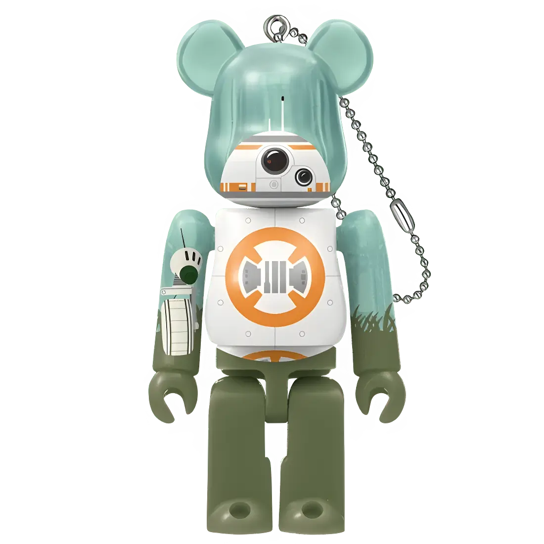 Bearbrick Happy Kuji 'Star Wars Saga' (2019) - 18 BB-8 & D-0 100% Herstellerbild