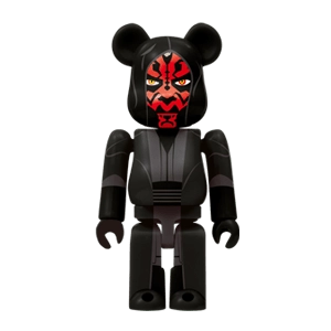 Bearbrick Happy Kuji 'Star Wars' (2017) - 4 Darth Maul 100% Herstellerbild
