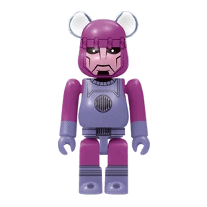 Bearbrick Happy Kuji 'X-Men' (2022) - 20 Sentinel 100% Herstellerbild