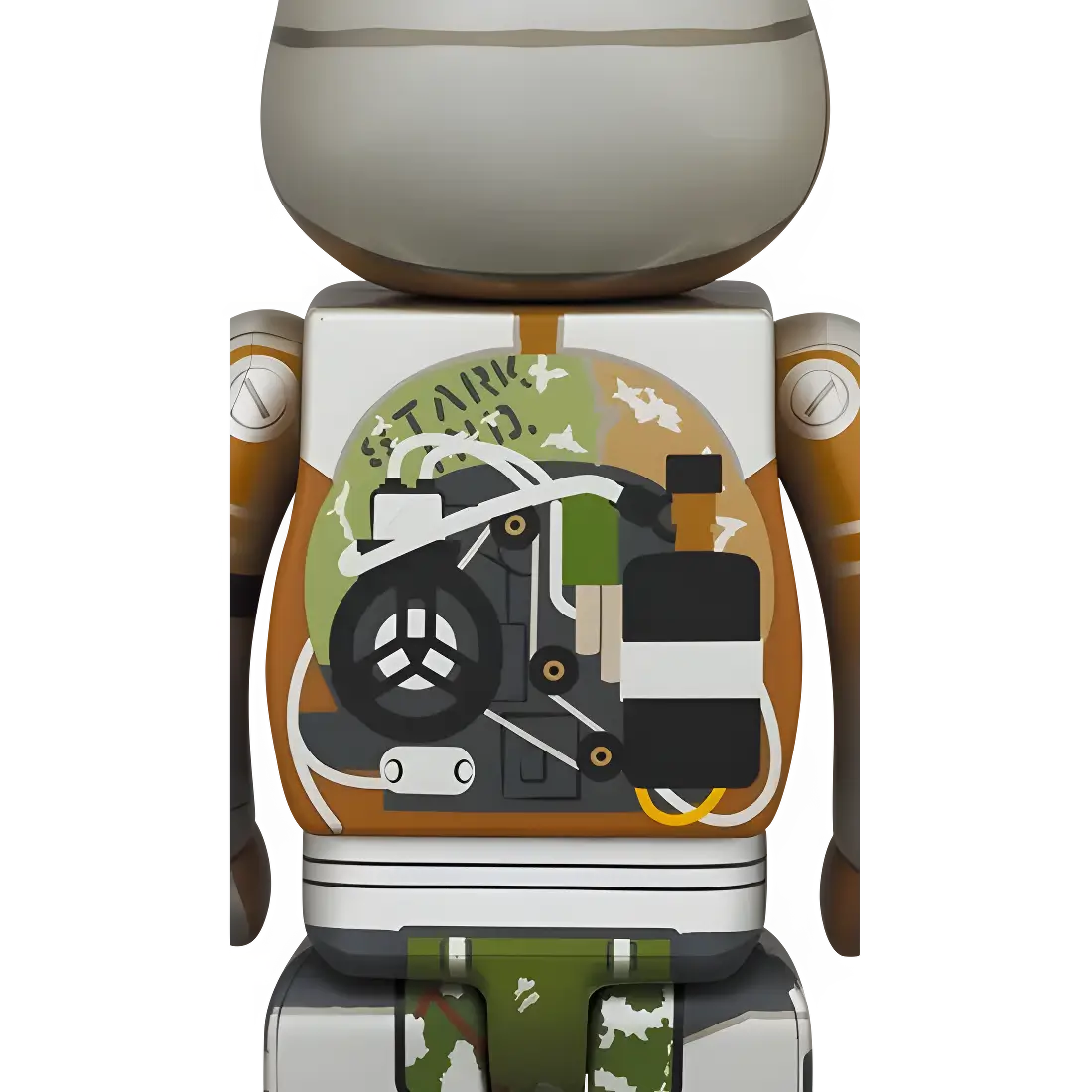 Bearbrick Iron Man Mark I 100%+400% Herstellerbild 4