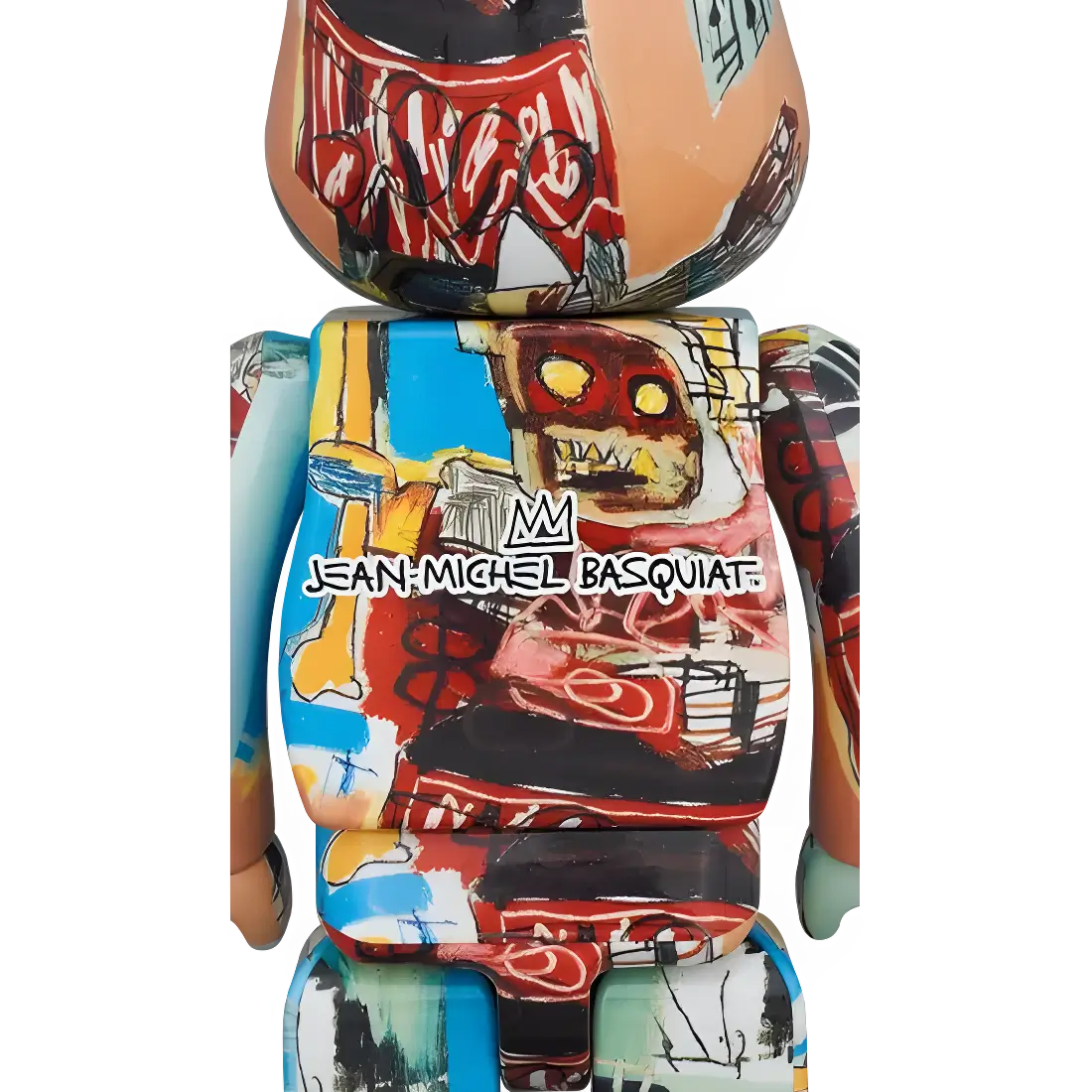 Bearbrick Jean-Michel Basquiat #6 100%+400% Herstellerbild 4