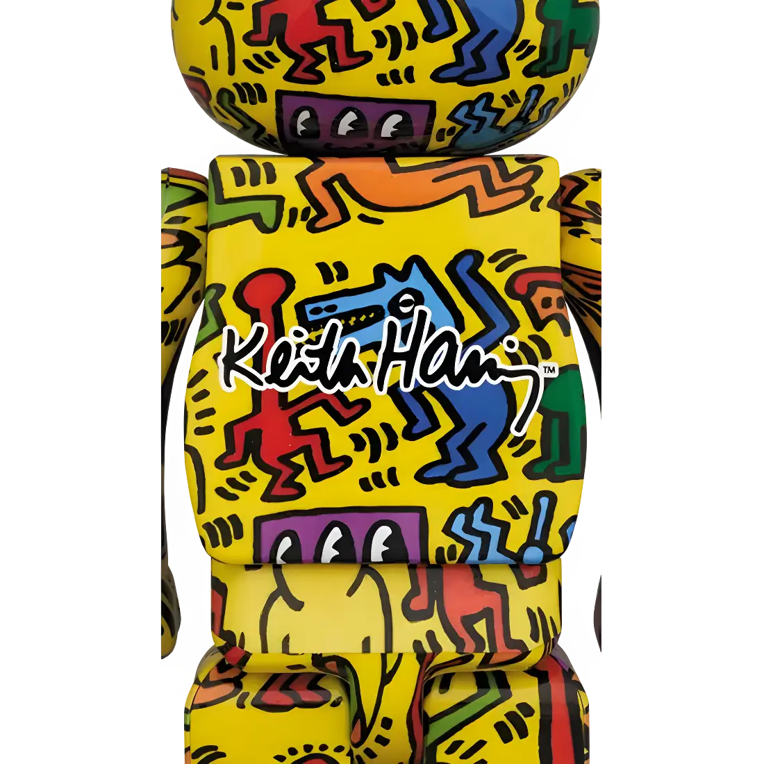 Bearbrick Keith Haring #5 100%+400% Herstellerbild 4