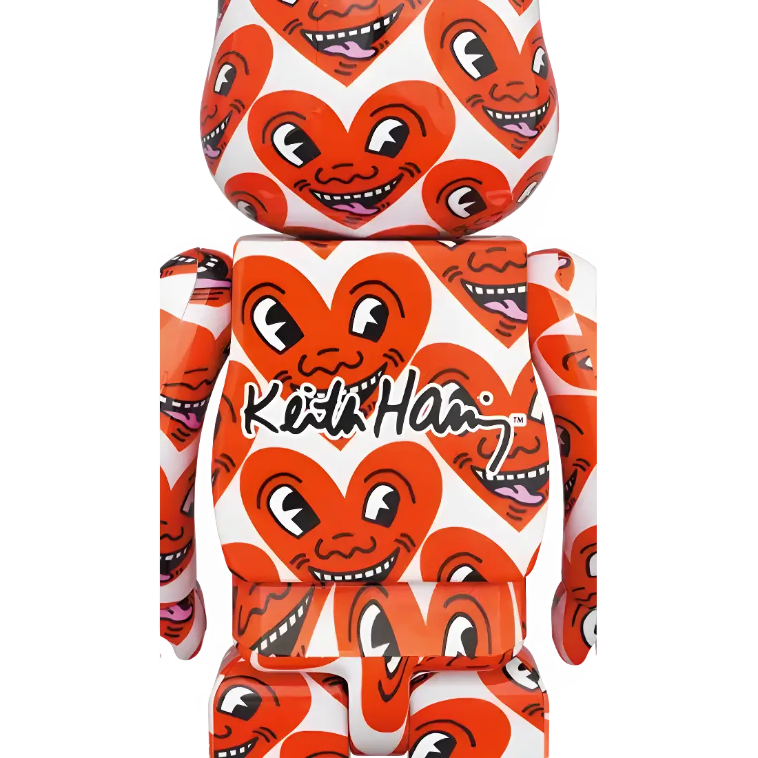 Bearbrick Keith Haring #6 100%+400% Herstellerbild 4