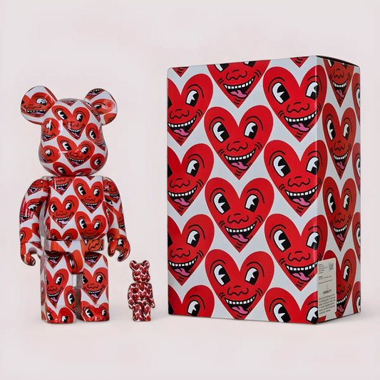 Bearbrick Keith Haring #6 100%+400% mit Verpackung