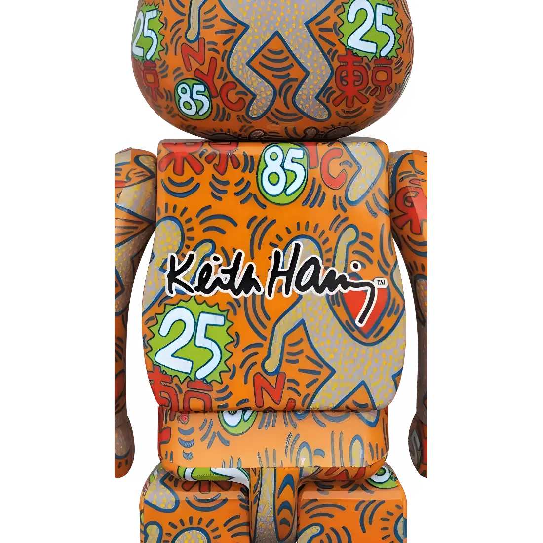 Bearbrick Keith Haring 'Special' 100%+400% Herstellerbild 4