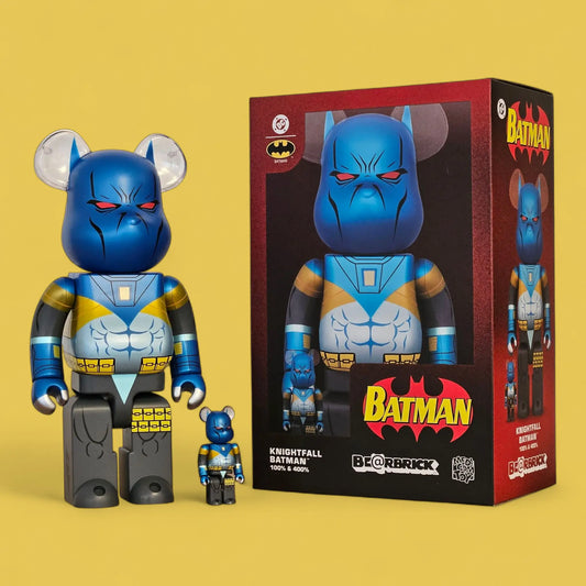 Bearbrick Knightfall Batman 100%+400% mit Verpackung