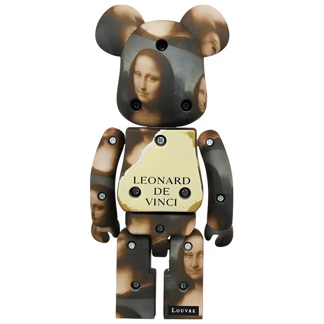 Bearbrick Leonardo da Vinci 'Mona Lisa' 200% Herstellerbild 2