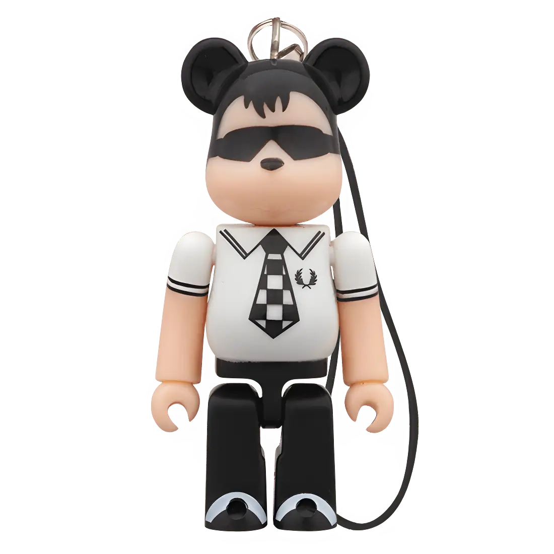 Bearbrick Lipton × Fred Perry 2TONE 70% Herstellerbild