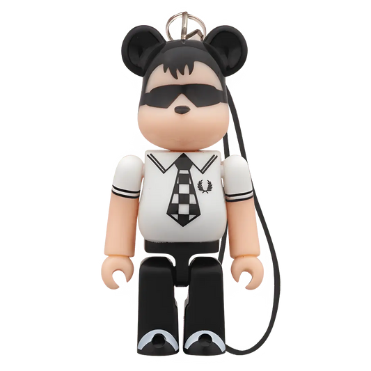 Bearbrick Lipton × Fred Perry 2TONE 70% Herstellerbild