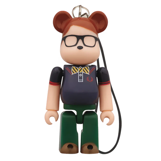 Bearbrick Lipton × Fred Perry PREPPY 70% Herstellerbild