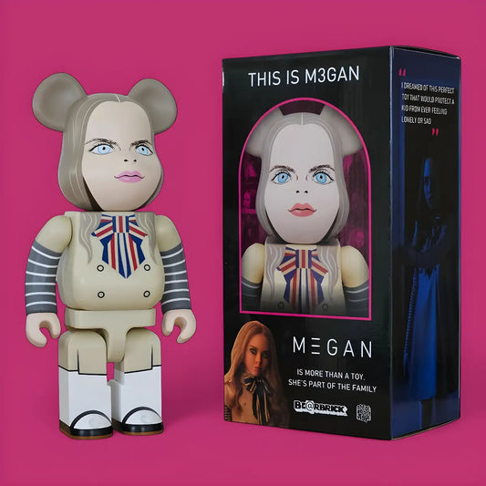 Bearbrick M3GAN 400% mit Verpackung