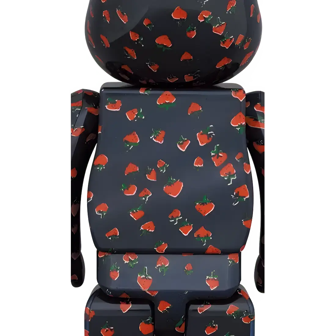 Bearbrick Muveil 'Strawberry Pattern' 100%+400% Herstellerbild 4