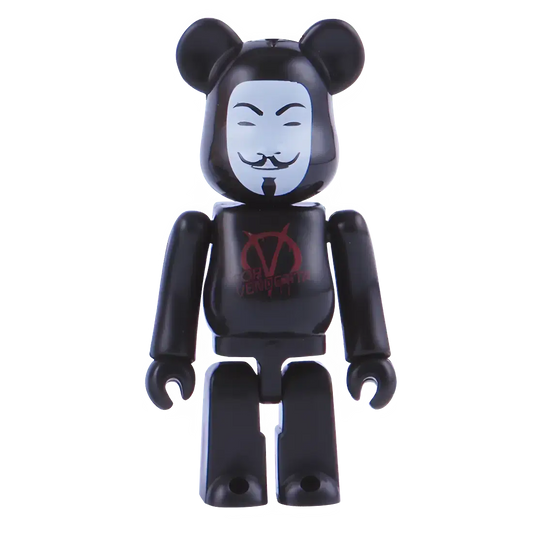 Bearbrick PEPSI.NEX × Warner Bros. - V for Vendetta OC 70% Herstellerbild