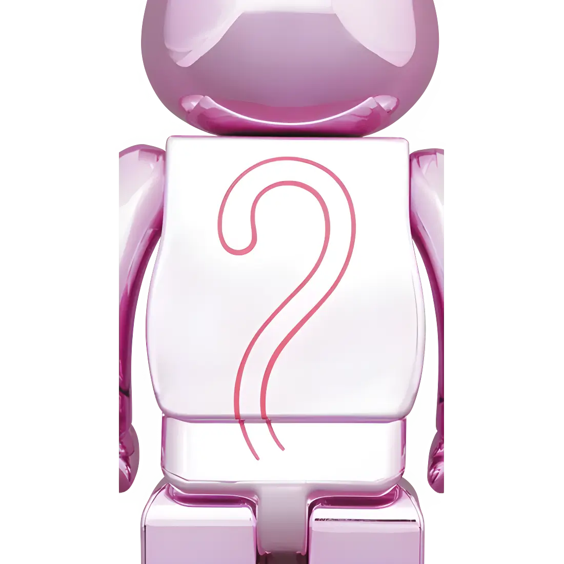 Bearbrick Pink Panther Chrome Version 100%+400% Herstellerbild 4