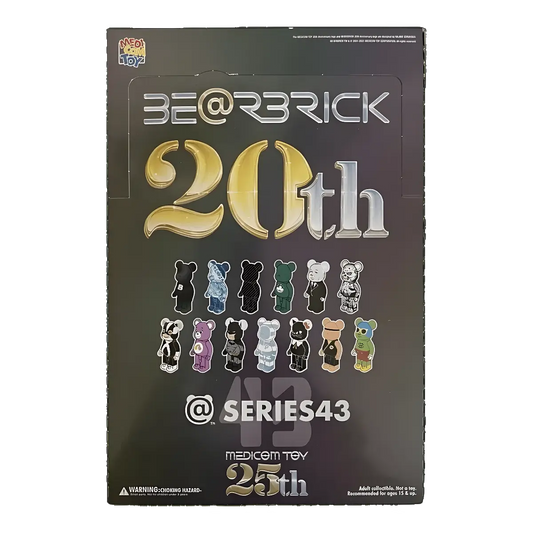 Bearbrick Series 43 100% 24er-Karton Deckel