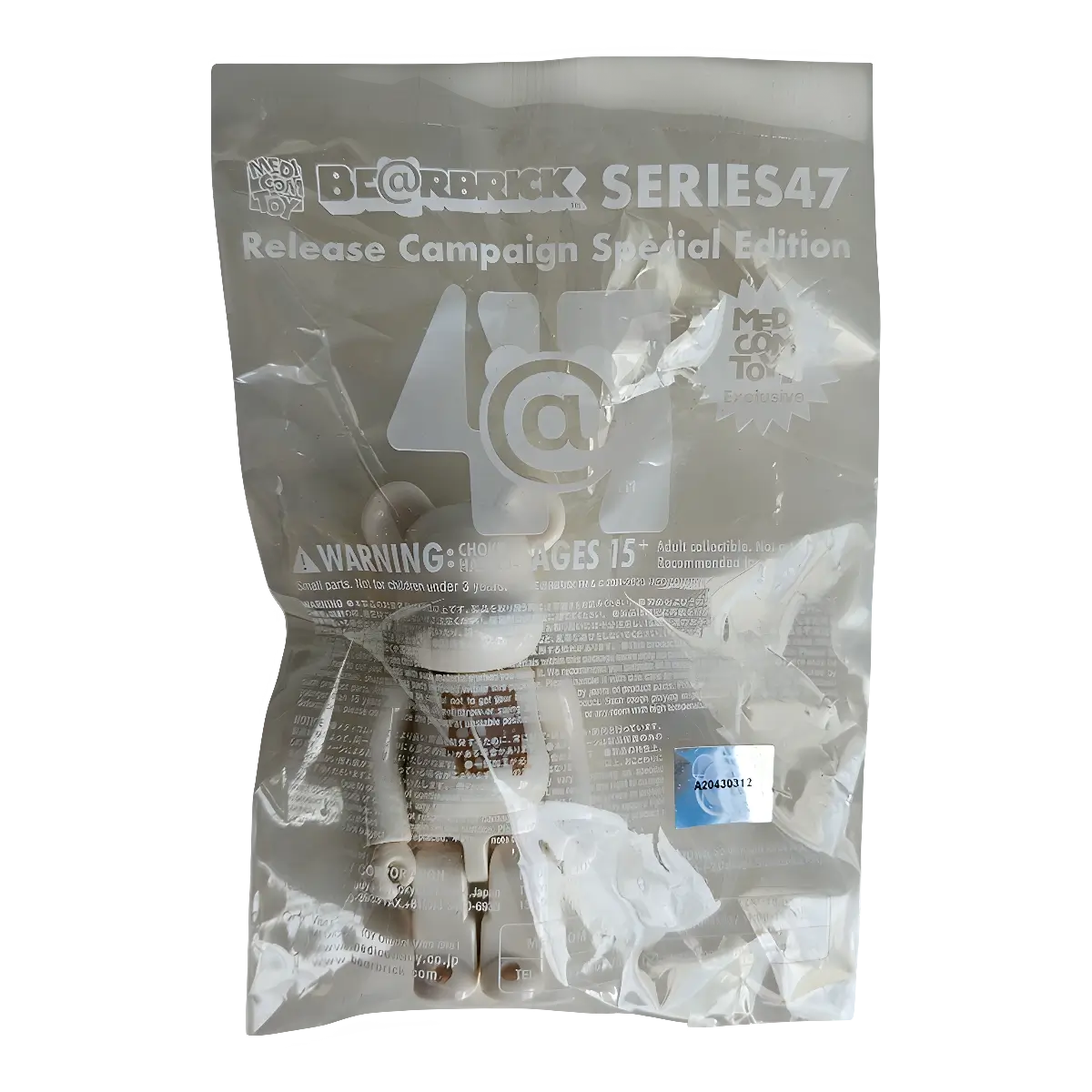 Bearbrick Series 47 Release Campaign Special Edition 'Medicom Toy' 100% in Folie