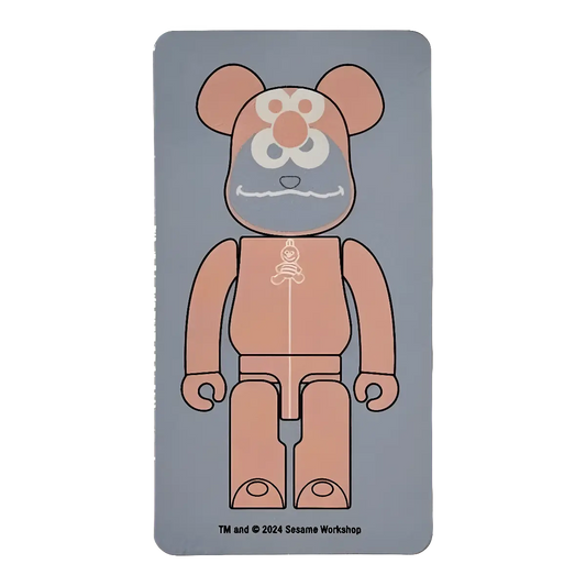 Bearbrick Series 48 Cute Sesame Street × Gelato Pique Cookie Monster in Elmo Costume 100% Begleitkarte