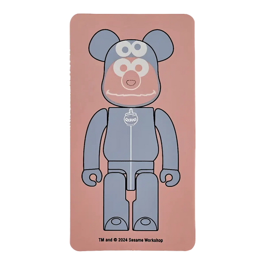 Bearbrick Series 48 Cute Sesame Street × Gelato Pique Elmo in Cookie Monster Costume 100% Begleitkarte