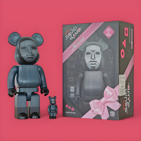 Bearbrick Squid Game Frontman 100%+400% mit Verpackung