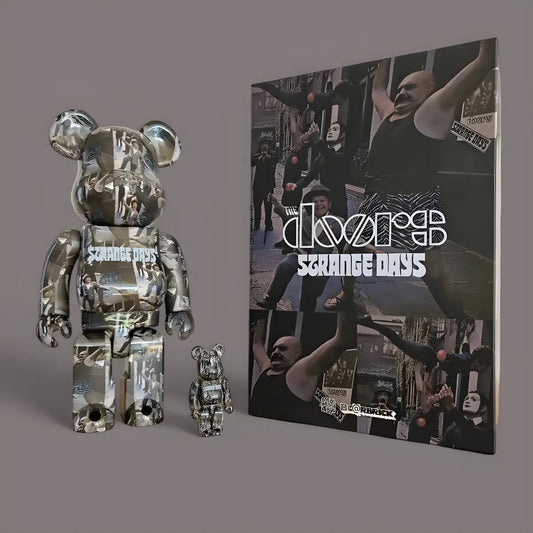 Bearbrick The Doors 'Strange Days' 100%+400% Mit Verpackung