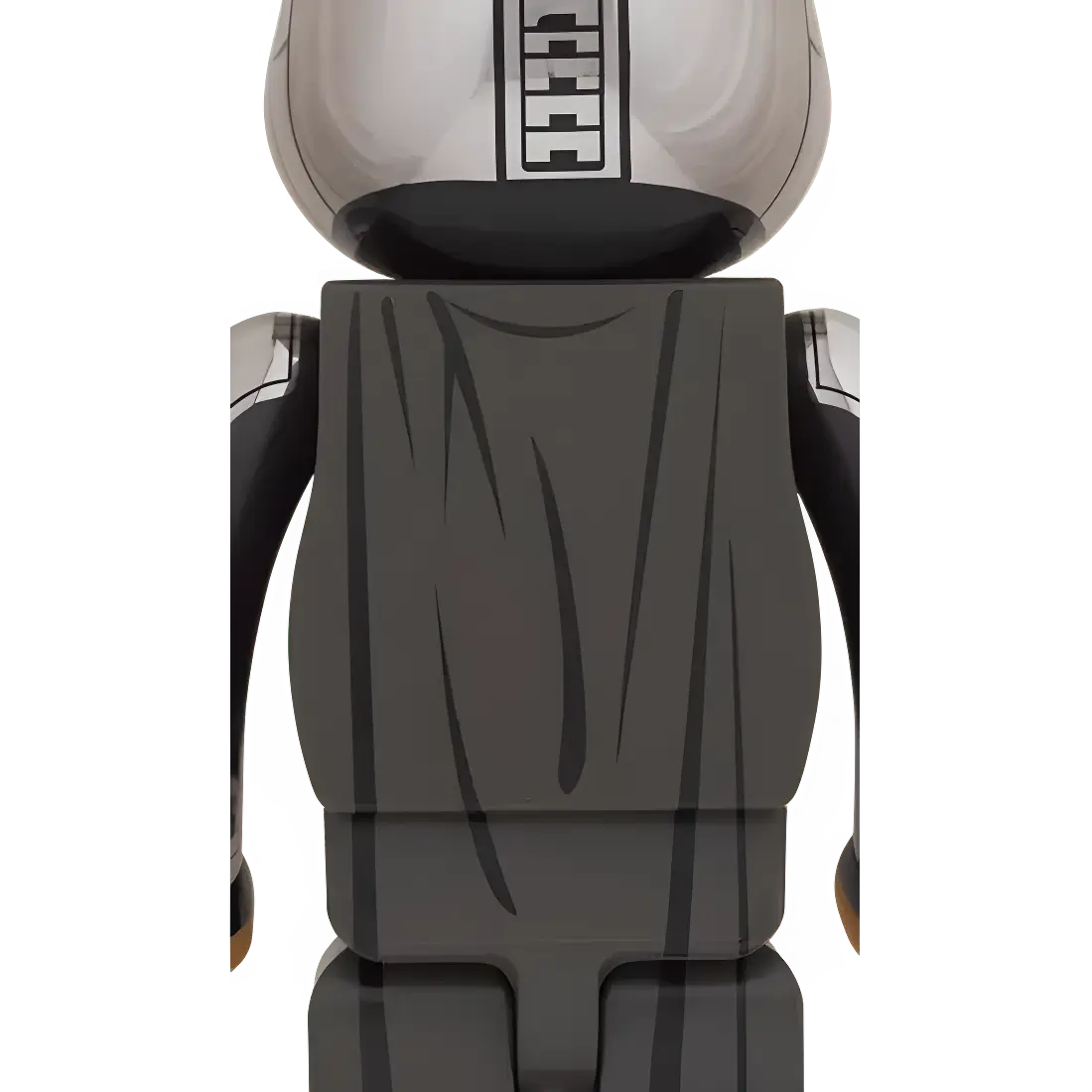 Bearbrick The Mandalorian Chrome Version 1000% Herstellerbild 2