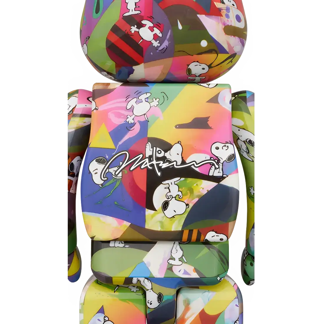 Bearbrick Tomokazu Matsuyama × PEANUTS 100%+400% Herstellerbild 4