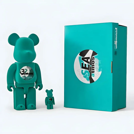 Bearbrick atmos WIND AND SEA Type-2 100%+400% mit Verpackung
