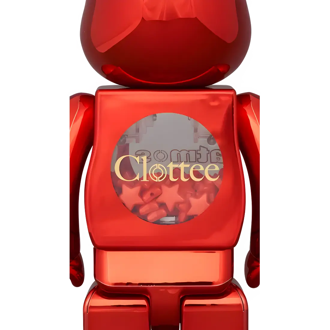 Bearbrick atmos × Clottee 100%+400% Herstellerbild 4