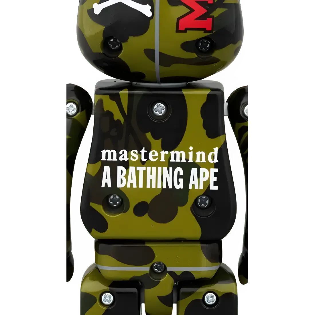 Bearbrick mastermind × A Bathing Ape Green 200% Herstellerbild 2