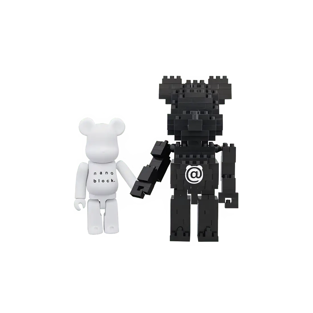 Bearbrick × nanoblock 2-Pack Set A 100% Herstellerbild 4