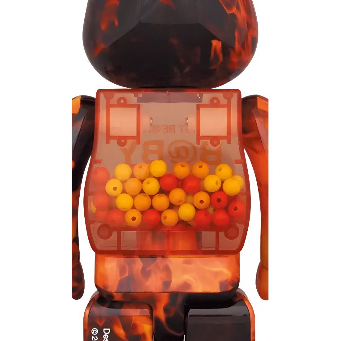 My First Bearbrick Baby Flame Version 100%+400% Herstellerbild 4