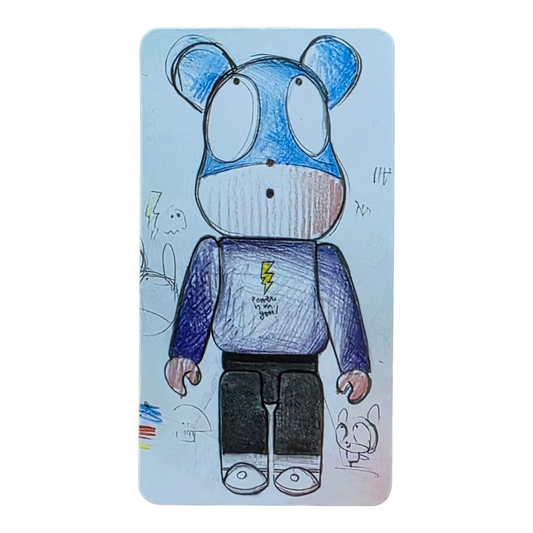 B@RBRICK Series 46 "Edgar Plans" 100% SECRET Begleitkarte