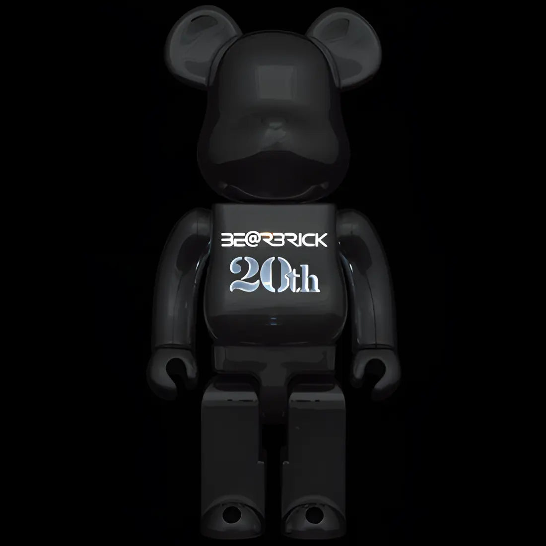 Bearbrick 20th Anniversary Deep Chrome Version 400% Herstellerbild 3