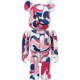 BE@RBRICK BAPE Play Camo Series 1 Red (100%)