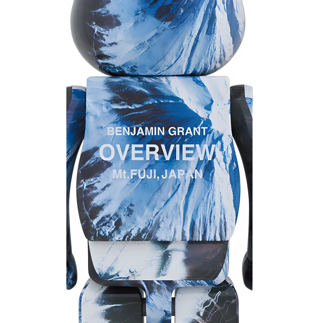Bearbrick Benjamin Grant "Overview: Mount Fuji" 1000% Herstellerbild 2