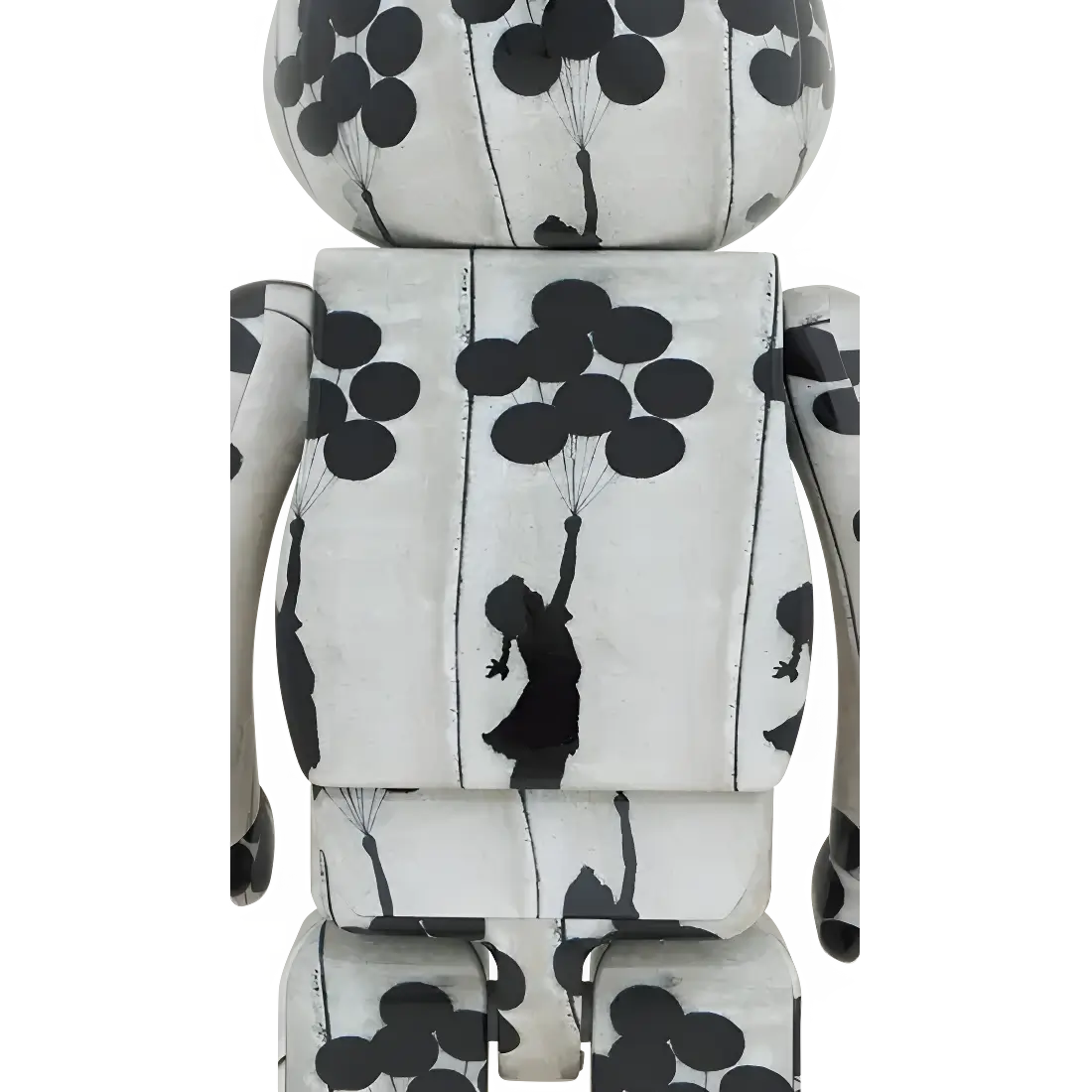 Bearbrick Brandalism "Flying Balloons Girl" 1000% Herstellerbild 2