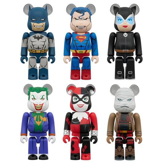 Bearbrick Chase Batman Hush #1 100% Modellübersicht