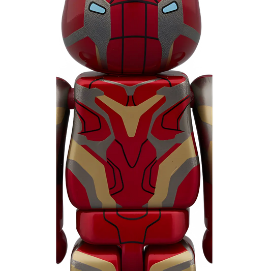 Bearbrick Chase MARVEL Infinity Saga Iron Man Mark 85 100% Rückseite