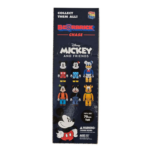 Bearbrick Chase Mickey Mouse & Friends 12er-Karton (100%) Deckel