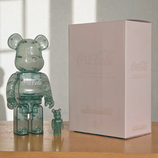 Bearbrick Coca-Cola Georgia Green 100%+400% mit Verpackung